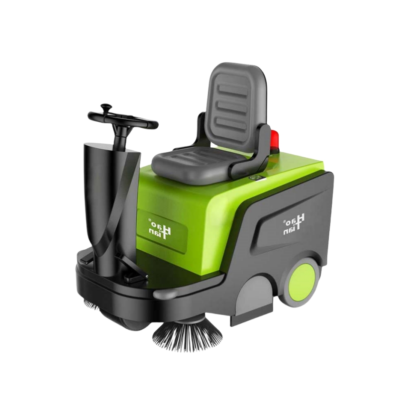 HT-100 Battery electric ride-on Ride On Floor Sweeper