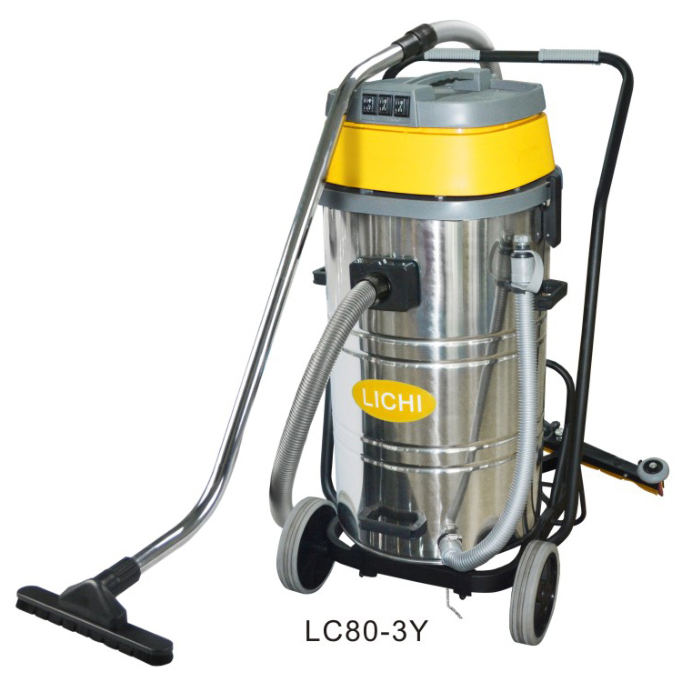 Large 80L Wet & Dry Industrial Vacuum Cleaner with big power